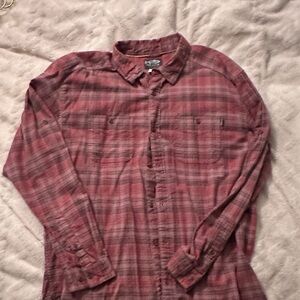 Casual Men's Plaid Button-Down Flannel Shirt